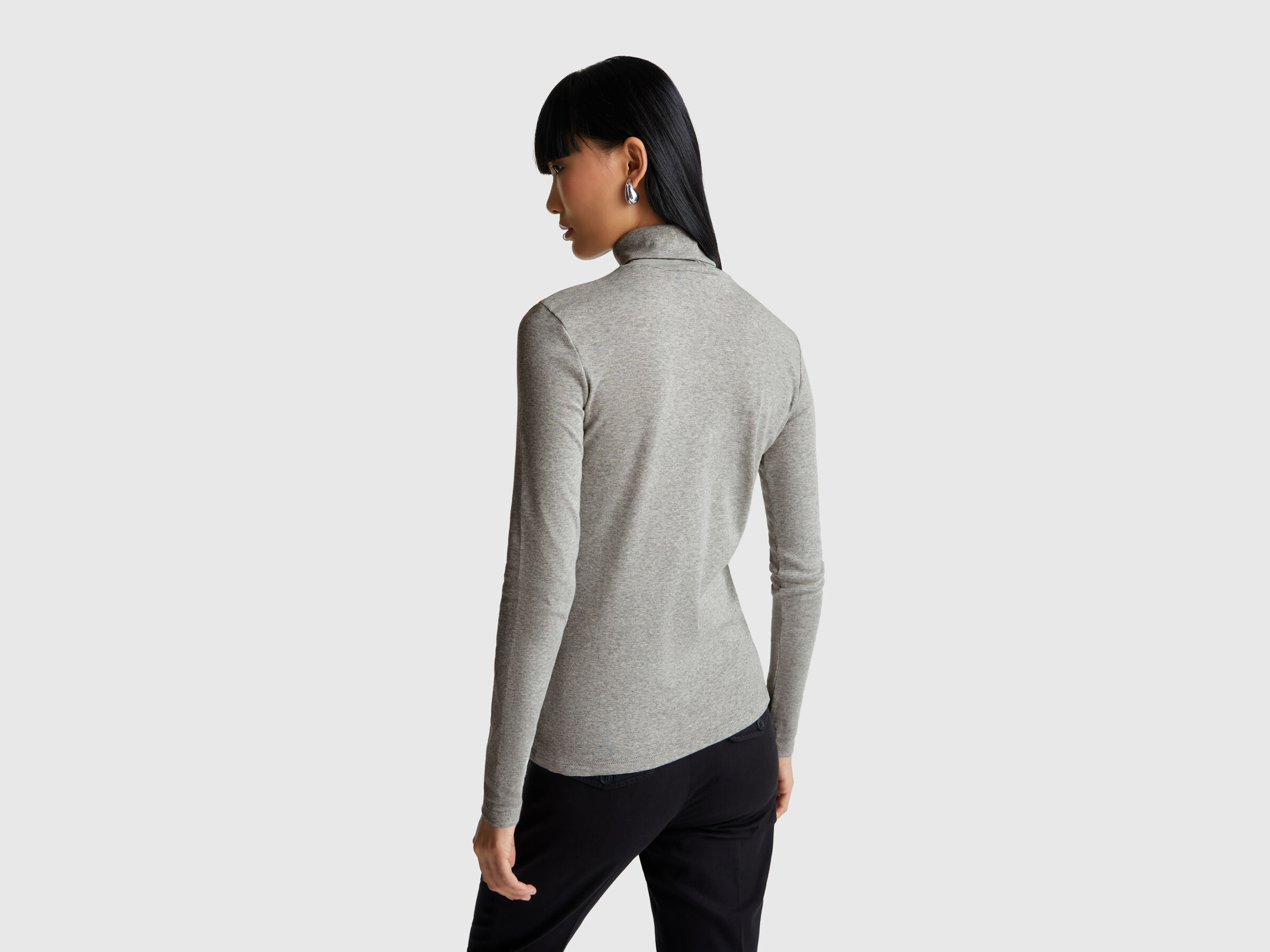 TURTLE NECK SWEATER Women image number 2